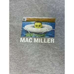 Product By Mac Miller T-Shirt Unisex US XL Cotton Hiphop Album Gray Wake Music